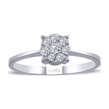 Lova 0,80 Karat Tektaş Görünümlü Pırlanta Yüzük - 1070114
