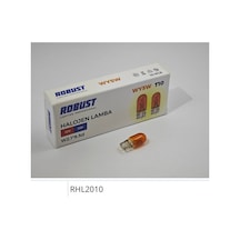 T10 Park Ampulü 5w Büyük Dipsiz Turuncu Amber 10'lu Paket Rhl2010 Onkar Otk-24275