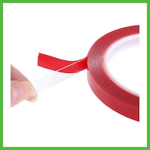 Vaveni Çift Taraflı Şeffaf Akrilik Silikon Bant 20mm X 5 Metre Arz