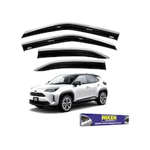 Toyota Uyumlu Yaris Cross Cam Rüzgarlığı Kromlu 2021+