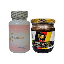 Breastgain Göğüsşekillendirici 60 Lı + Erkeklere Özel Alaman Macunu 240 Gr