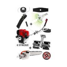 Ablacks 4 Zamanlı Profesyonel Yan Tırpan + Tırnaklı Silkeleme + Dal Budama + Paletli Çapa Aparatı-88932