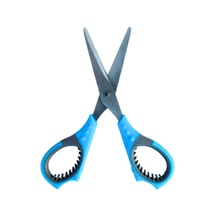 Kolay Tutmaçlı Çelik Çocuk Makası 14 Cm - Mavi