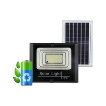 Pazly 30w 100 Led Güneş Enerjili Bahçe Lambası, 3 Modlu Zamanlayıcı, Parlaklık Ayarı, Ip67 Su Geçirmez, Dış Mekan Işıklama