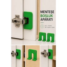 Menteşe Boşluk Aparatı 2'li 1.5mm Açık Yeşil