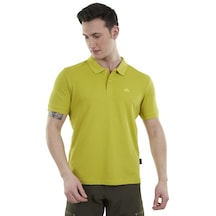 Alpinist Edge Erkek Polo T-shirt Lime 001