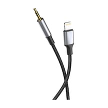 Apple Uyumlu iPhone Lightning Aux Kablo 3.5mm Araç Aux Ses Kablosu Tak Çalıştır