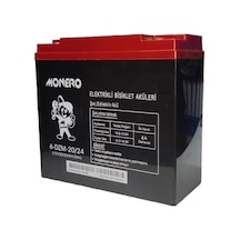 Monero 12v-20/24 Amper Dik E-bıke Akü