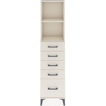 Arges Dolap 2 Raflı 5 Çekmeceli 44x30x182 Aytaşı-aytaşı Aytaşı