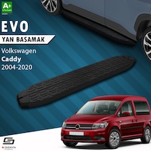 S-dizayn Vw Caddy 3 Evo Siyah Yan Basamak 193 Cm 2004-2020 A+ Kal