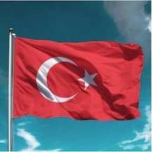 Alpaka Aplike Baskılı Türk Bayrağı 3 Metre X 4,5 Metre Türk Bayrak