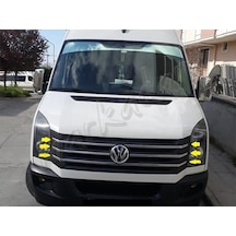 Db Chrome Vw Crafter Ön Panjur Nikelajı 2012-2017 6 Parça P.Çelik