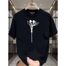 Tarzsokak Unisex Mm Mickey T-shirt Siyah