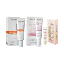Dermokil Cilt Beyazlatıcı Krem 75 ML + Anti Spot Leke Kremi 60 ML + Göz Çevresi Bakım Kremi 15 ML