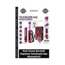 Özel Üretim Hızlı Isınan Seramik Kaplama Kompakt Tasarım Şık Profesyonel Teleskopik Saç Düzleştirici
