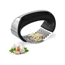 Paslanmaz Çelik Sarımsak Ezici, Sarımsak Soyucu Ve Spatula, Taşın Çok Renkli