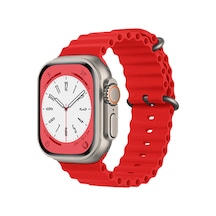 Watch 42mm Ocean Kordon - Kırmızı