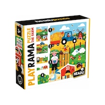 Ecoplay Shaped Puzzle Farm 59032