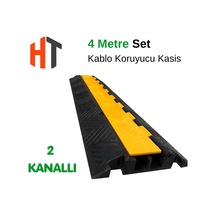 2 Kanallı Hız Kesici Seti - Kablo Koruyucu 4 Metre