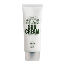 Derma Factory Hassas Ciltler İçin Houttuynia Cordata İçeren Hibrit Vegan Güneş Kremi Derma Factory Sun Cream 50 gr