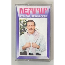 Nejat Alp Seninleyim - Sıksa Da Canını Kaset Orjinal Dönem Kağıt Baskı