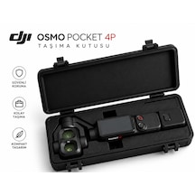Taşıma Kutusu Djı Osmo Pocket 4p Uyumlu Siyah