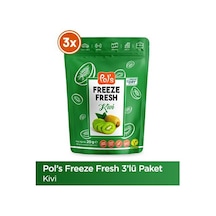 Pol's Freeze Fresh Kivi 3 Adet X 20 G Dondurularak Kurutulmuş Meyve 20 G