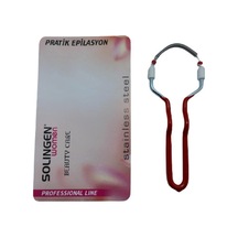 Solingen Yaylı Kaş Bıyık Tüy Alma Aleti 2'li