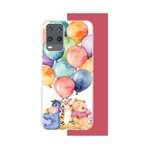 Oppo A54 Uyumlu Winnie The Pooh.jpeg Baskılı Silikon Kılıf Renkli