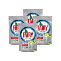 Fairy Platinum Hepsi Bir Arada Bulaşık Makinesi Deterjanı 4 x 50 Tablet
