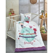 Komfort Home V22 %100 Pamuklu Silikon Elyaf Bebek Yorgan Seti