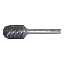 Dwcarbide C Tipi Silindirik Oval Başlı Karbür Kalıpçı Frezeleri 8.0 X 6mm