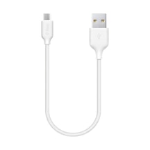 Minicable Micro Usb 30cm Şarj Kablosu - Beyaz 2dk7513b