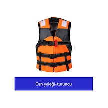 Jian Fan Büyük Yüz Yorme Acil Kurtma Yetişkin Can Yele Turuncu Turuncu