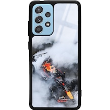 Samsung Uyumlu A52 Formula 1 Tasarımlı Glossy Telefon Kılıfı Çok Renkli