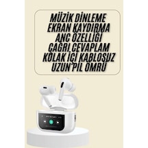 Dokunmatik Ekranlı Bluetooth Kulaklık Tws İos Android Tüm Telefonlara Uyumlu Kulaklık Mh-hs0016-8514