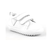 Hapshoe Rakerplus Yumuşak Hakiki Deri Beyaz Ilk Adım Bebek Ayakkabısı Beyaz
