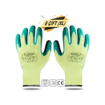 Ugr Camcı Eldiveni Latex Iş Usta Sanayi Eldiveni No:10/Xl 6 Çift