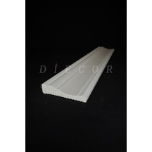 Diecor Dekoratif Boyanabilir 25 Adet 7 Cm Polistren Süpürgelik Model:xa168