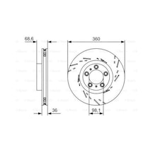 Bosch 0986479d23 Fren Aynası Ön Sağ Panamera 3.0 3.6 4.8 10-12 97035140401