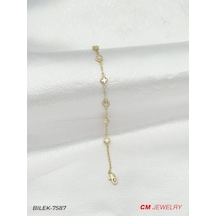 Bileklik Metal Şık Hediye Model 09f5f3 Çok Renkli