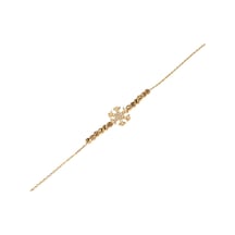 Altın Yonca Model Bileklik Guler1002947 Sarı Altın