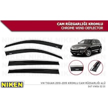 TİGUAN KROMLU CAM RÜZGARLIĞI NİKEN ARACA ÖZEL 2010 2011 2012 2013