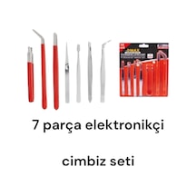 Lokma Uçlu Tornavida Profesyonel Elektronikçi Tamirci Cımbız Seti - 663684141