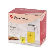 4 Adet Paşabahçe 96396 Sahra Gri Kapaklı Su Takımı