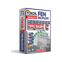 2027 YÖKDİL İngilizce FEN BİLİMLERİ ÖSYM Çıkmış Soru Tıpkı Basım Deneme Paketi 16li Türkiye Geneli