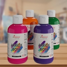 Ara Renkler Akrilik Boya 4&apos Lü Set 4x250 Gr