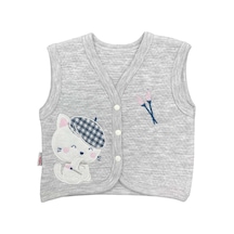 Gaye Bebe Bebek Yeleği 4469 Gri