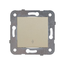 Viko Novella Bronz Veavien Mekanizma+düğme Kapak Çabuk Bağlanti Çarpma Karşıtı Çocuk Korumalı