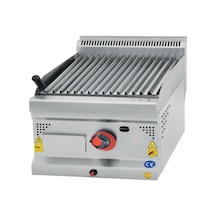 Karacasan Endüstriyel 900 Seri Set Üstü 40 Cm Doğalgazlı Lavataş Balıksırtı Izgara